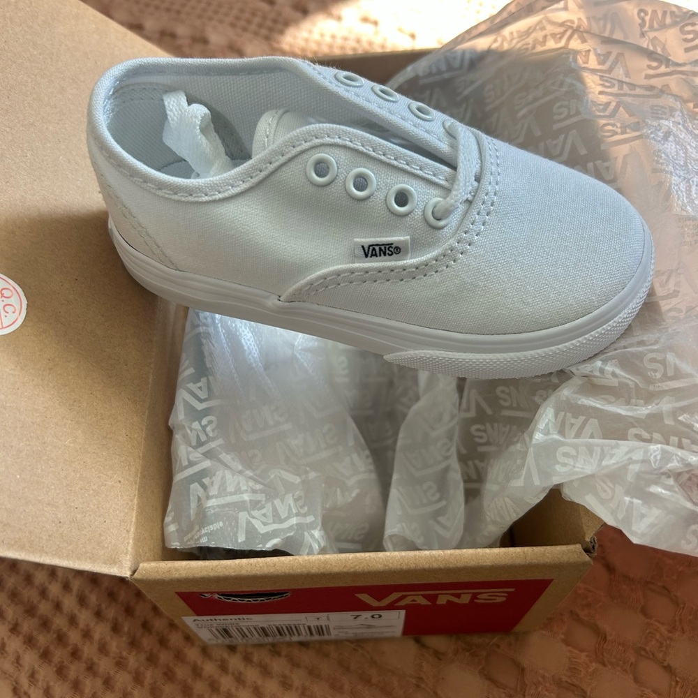 Vans Kids Classic White Authentic